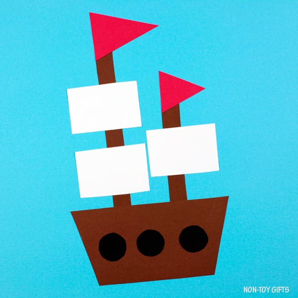 Shape Mayflower Boat Craft