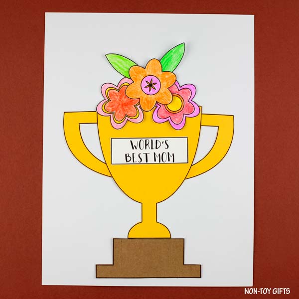 Mother's Day Flower Trophy Craft