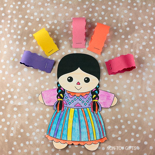 Muneca Lele Mexican Doll Craft