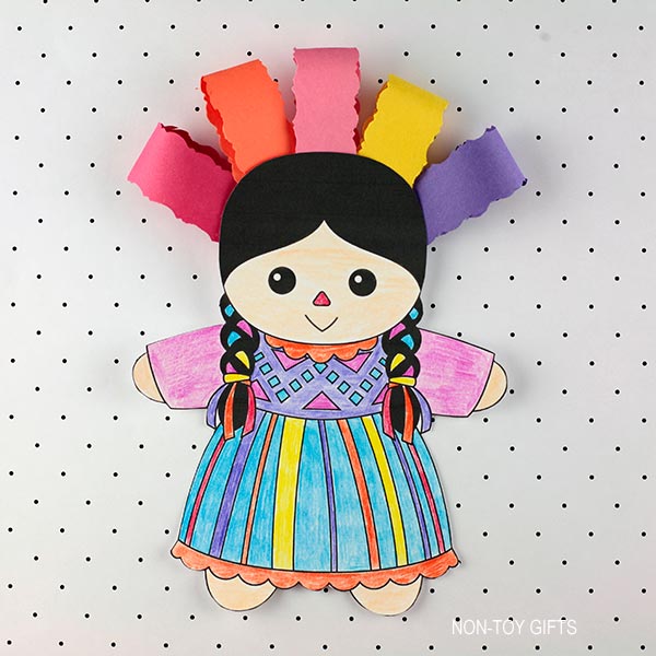 Muneca Lele Mexican Doll Craft