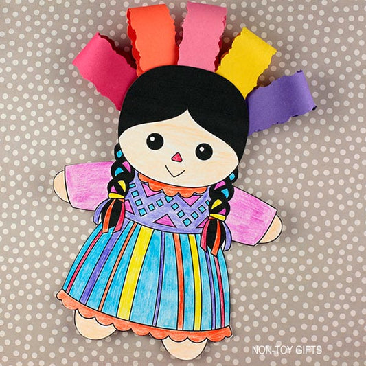 Muneca Lele Mexican Doll Craft