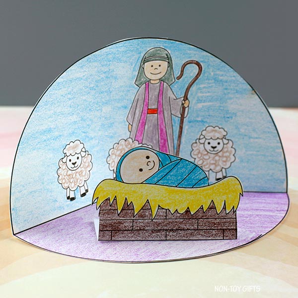 Nativity Diorama Craft