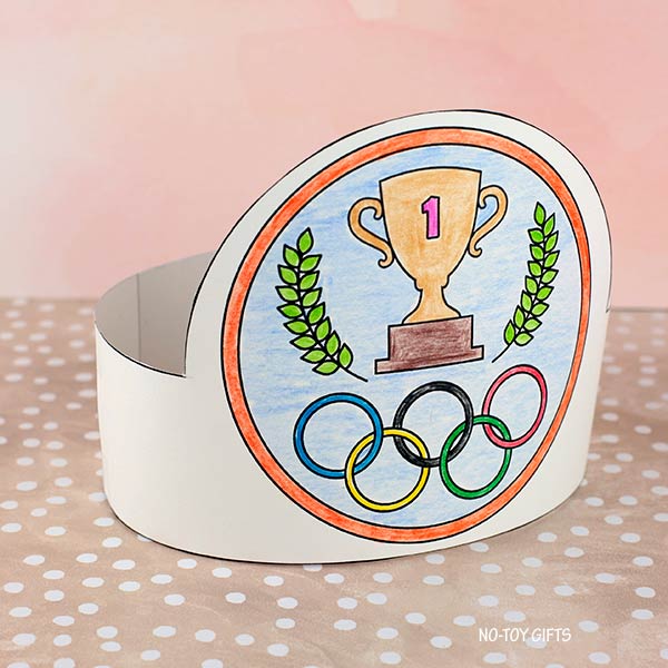 DIY 2024 Paris Olympics Paper Hat 2