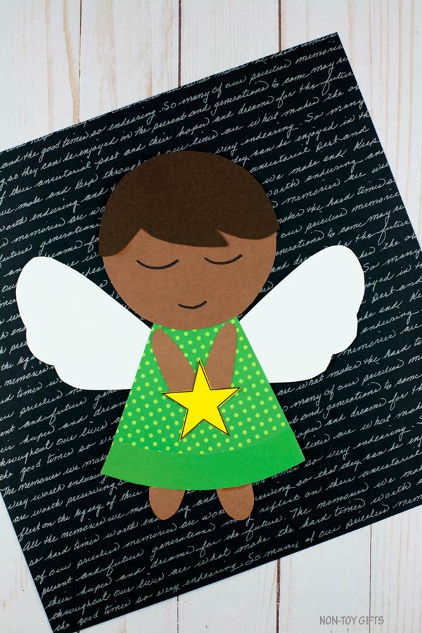 Christmas Angel Craft – Non-Toy Gifts