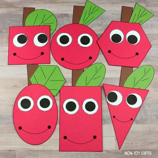 Shape Apple Craft