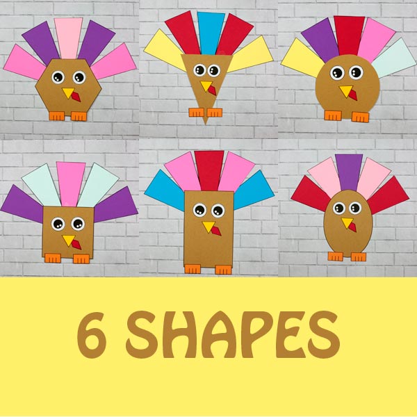 Shape Turkey Craft