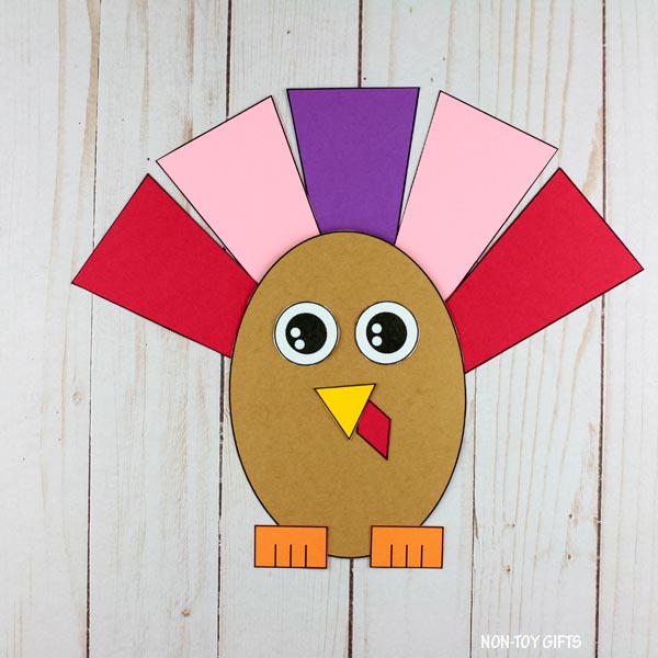 Shape Turkey Shape Turkey Craft – Non-Toy Gifts