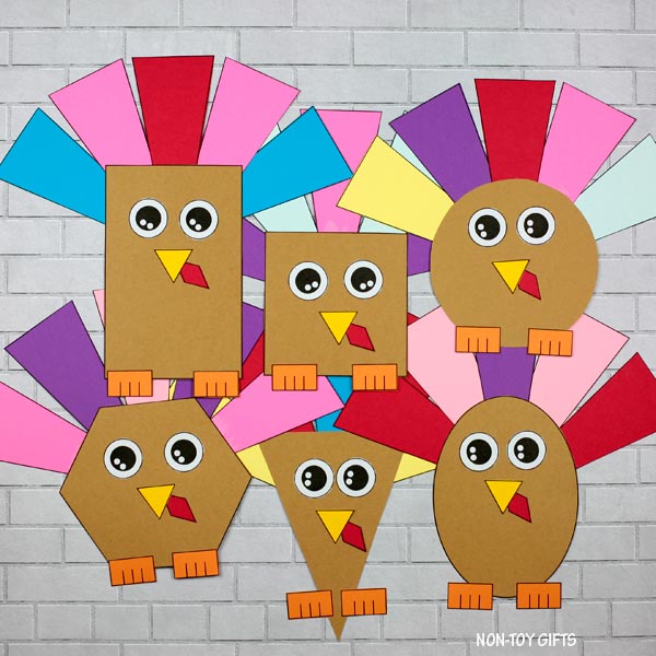 Shape Turkey Craft