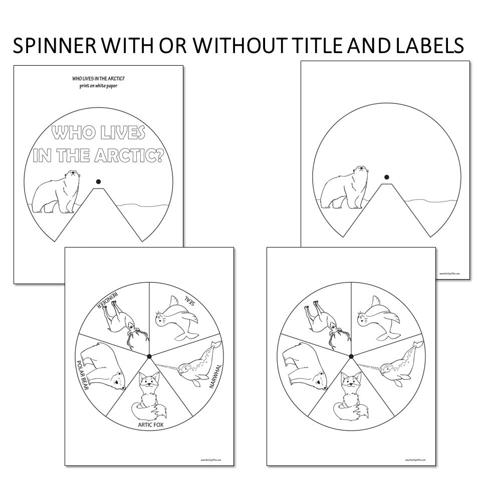 Arctic Animals Craft: Who Lives in the Arctic?