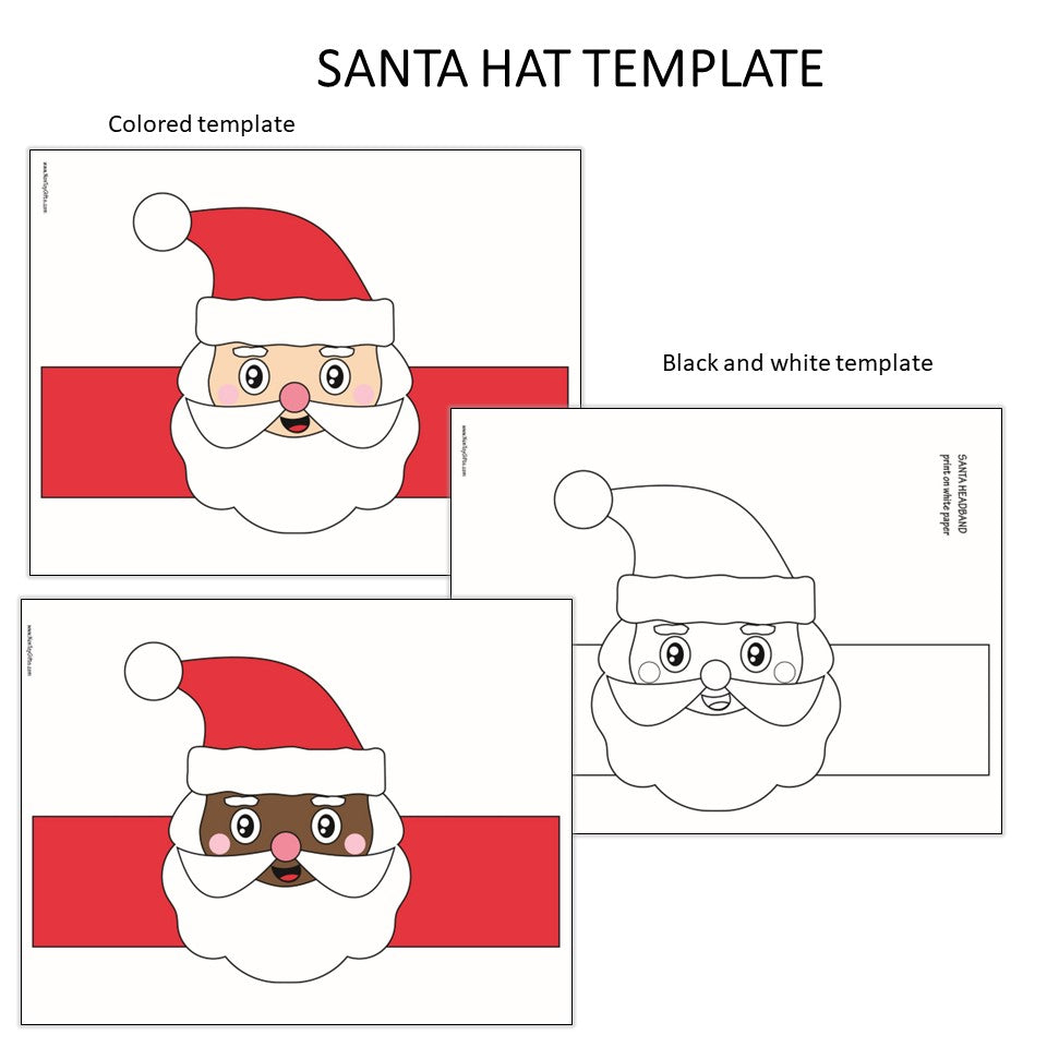 Santa Paper Hat