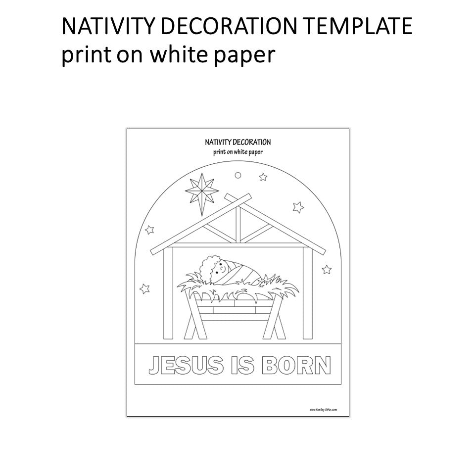 Nativity Decoration Craft