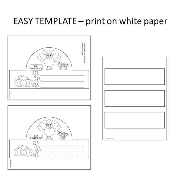 I Am Thankful For Paper Hat – Non-Toy Gifts