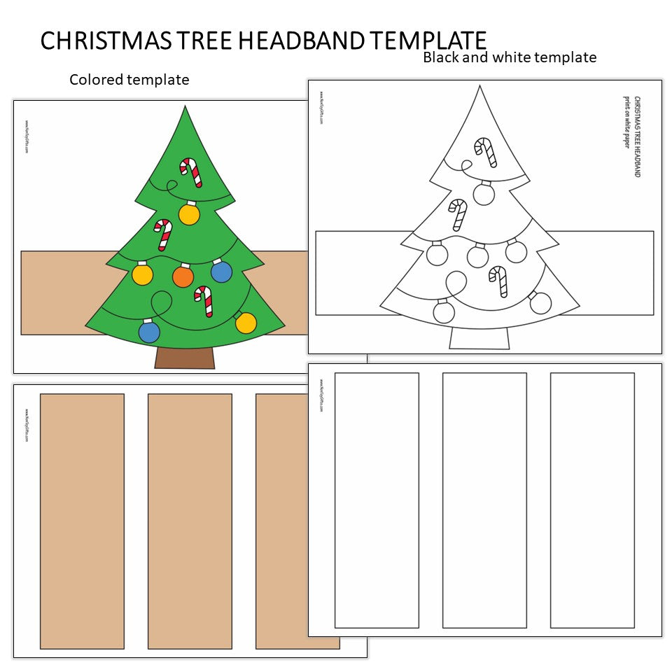 christmas tree paper hat – non-toy gifts