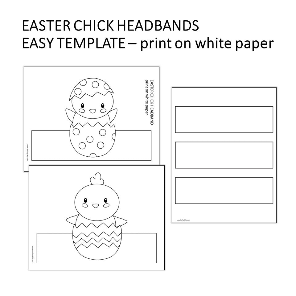 Easter Chick Headbands