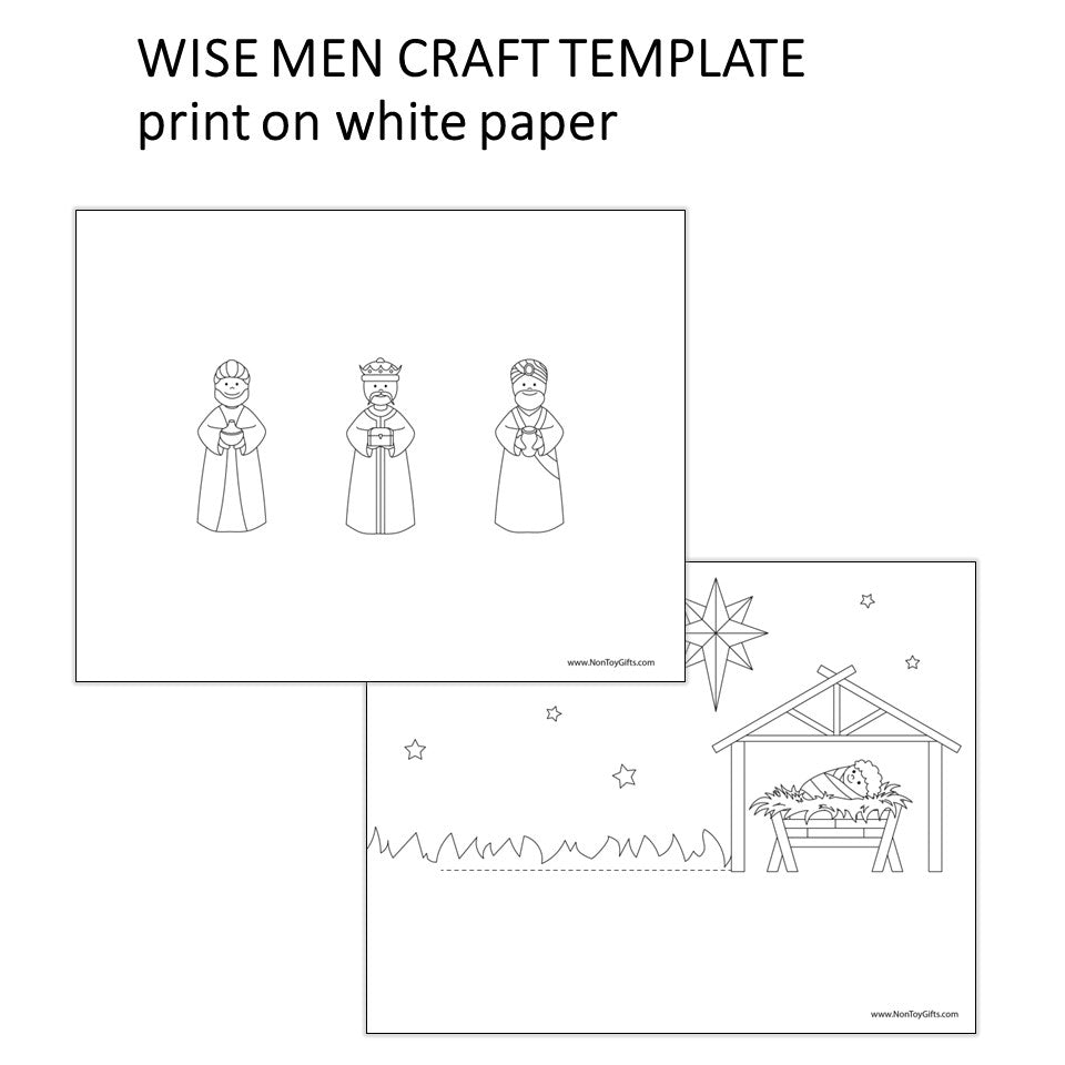 Wise Men Interactive Craft – Non-Toy Gifts