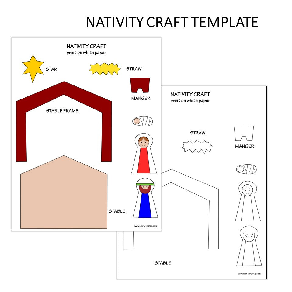 Nativity Craft – Non-Toy Gifts nativity-craft-non-toy-gifts