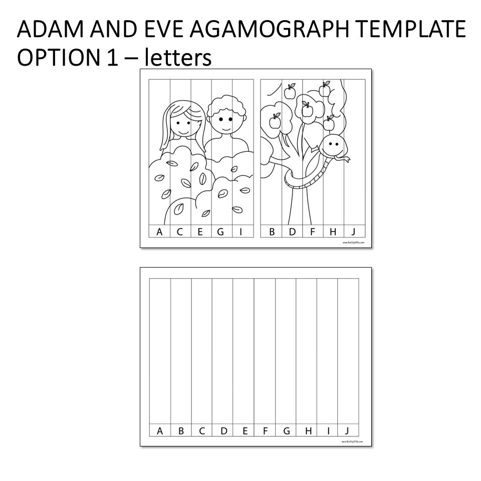 Adam and Eve Agamograph