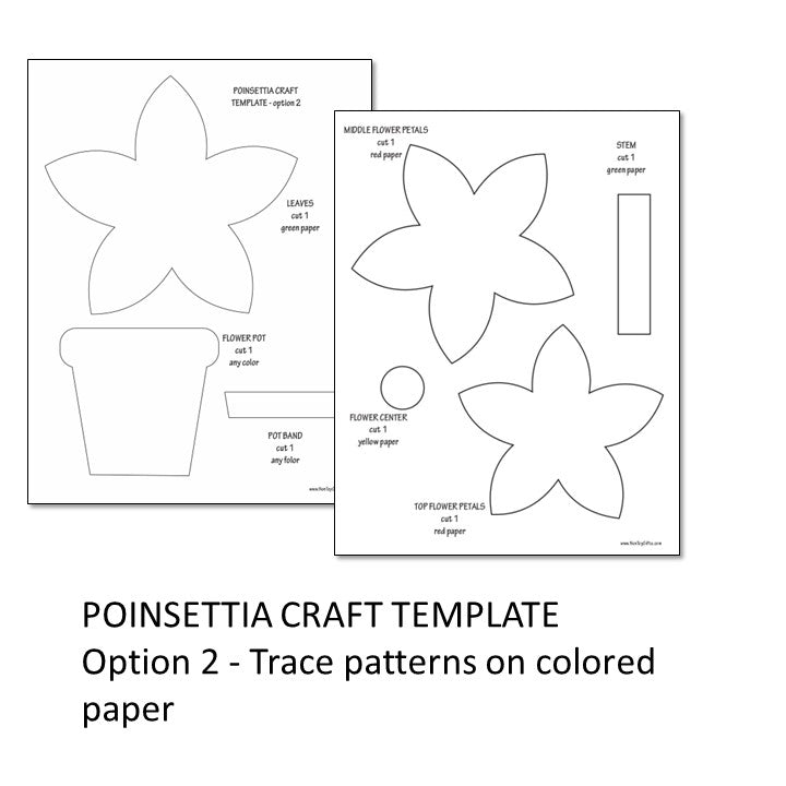Poinsettia Craft