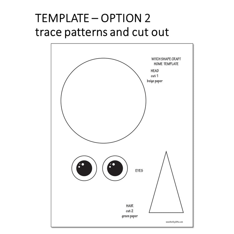 Shape Witch Pattern Shape Witch Craft – Non-Toy Gifts