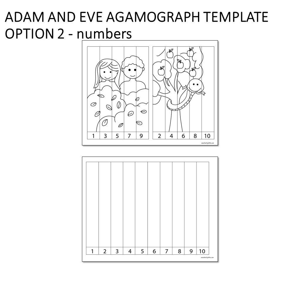 Adam and Eve Agamograph