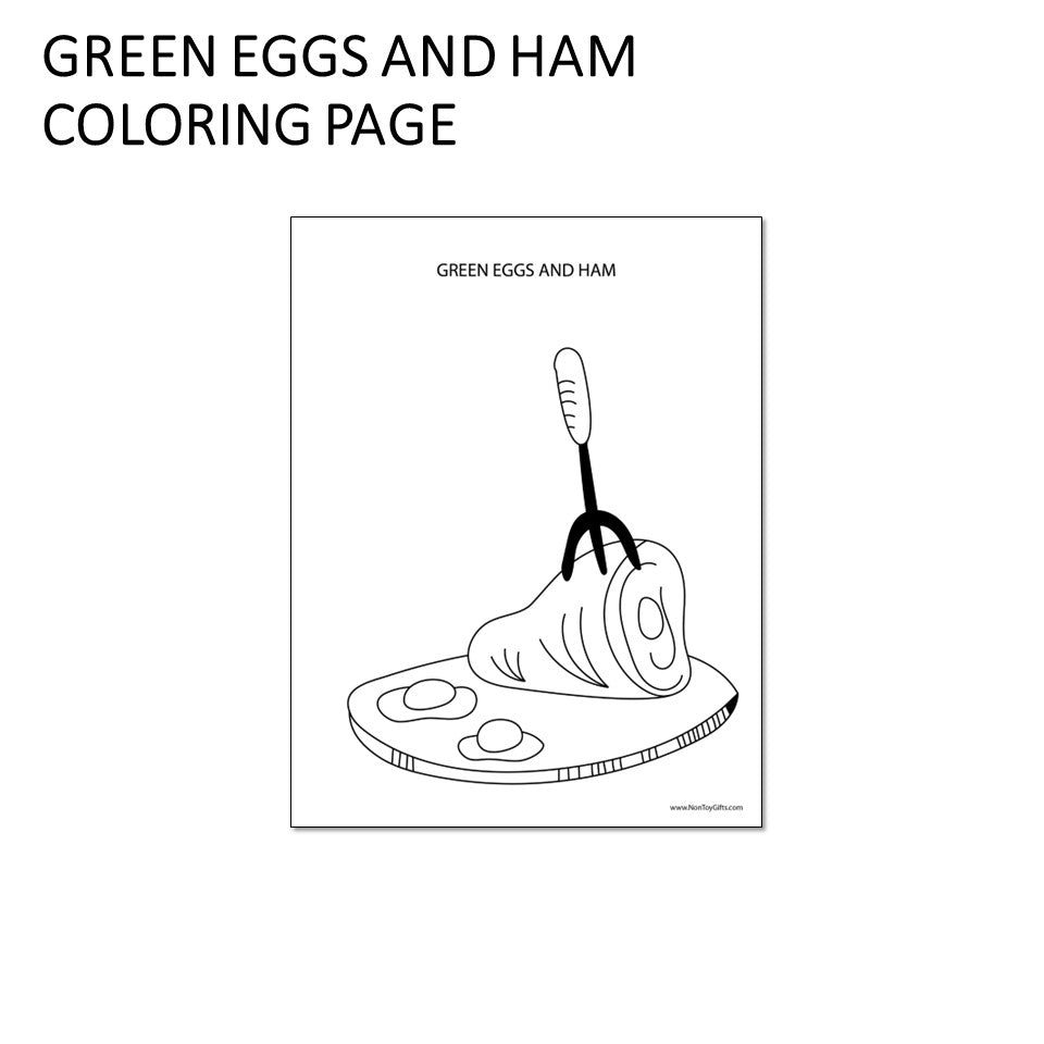 Green Eggs and Ham Craft