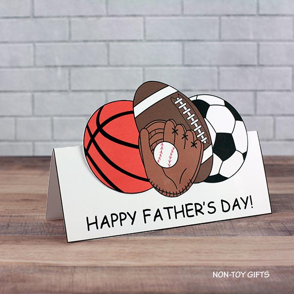 Sports Dad Card - Father's Day Card for Dad and Grandpa