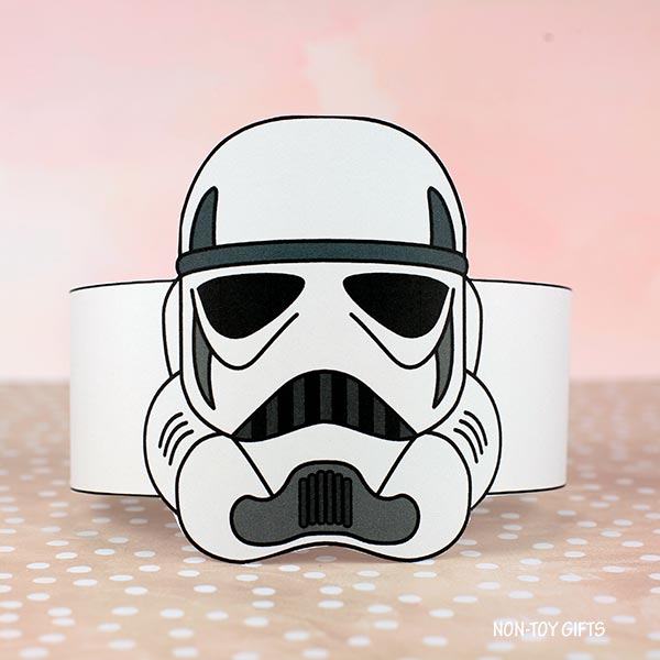 Stormtrooper Headband - Star Wars Coloring Hat