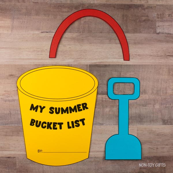 Summer Bucket List Craft – Non-Toy Gifts