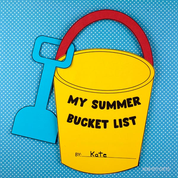 Summer Bucket List Craft