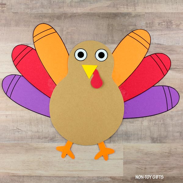 Thanksgiving Turkey Craft – Non-Toy Gifts