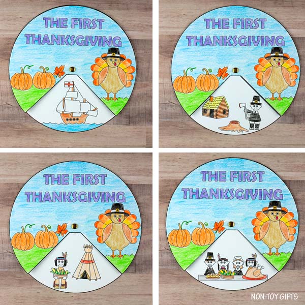 The First Thanksgiving Spinner Craft