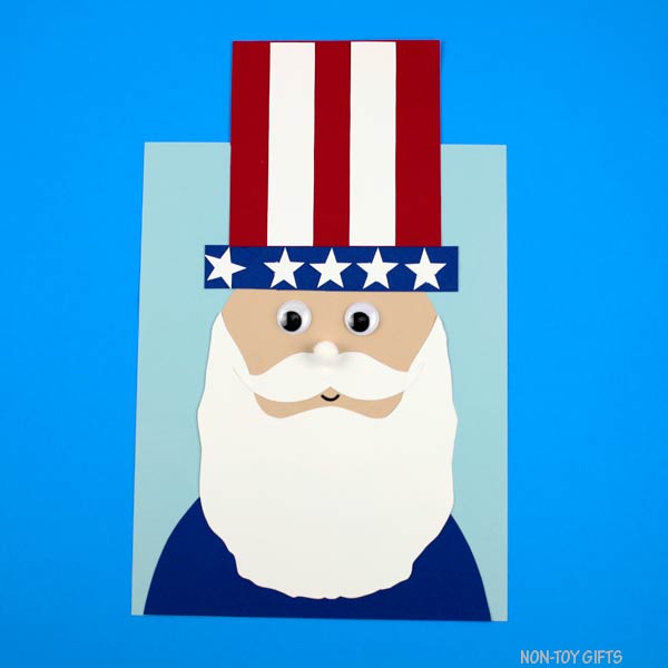 Uncle Sam Craft - 4th of July Craft