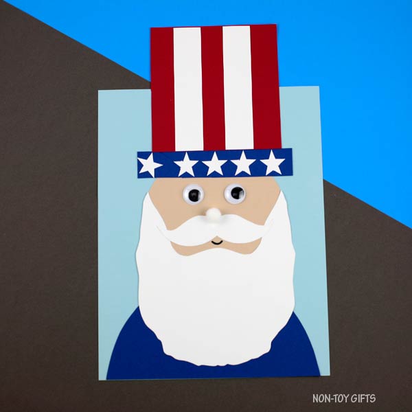 Uncle Sam Craft - 4th of July Craft