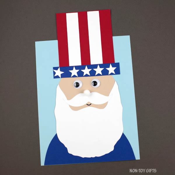 Uncle Sam Craft - 4th of July Craft