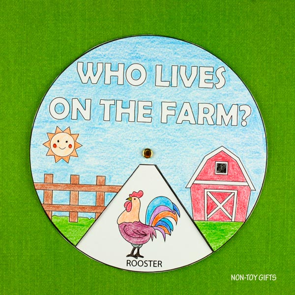 Fam Animals Craft: Who Lives on the Farm?