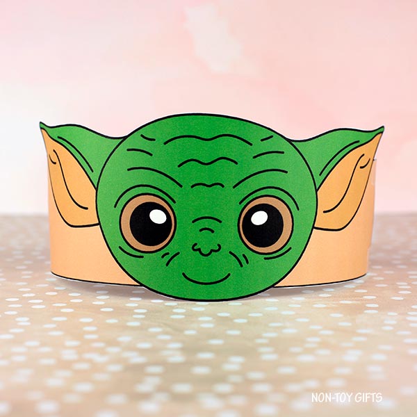 Yoda Headband - Star Wars Coloring Crown