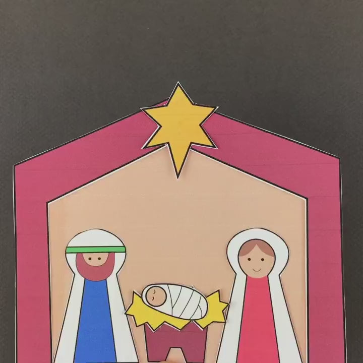 Nativity Craft – Non-Toy Gifts
