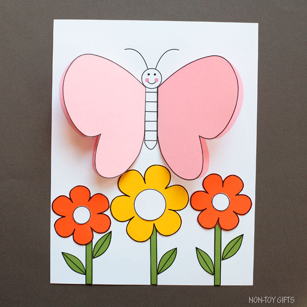 3D Butterfly Craft