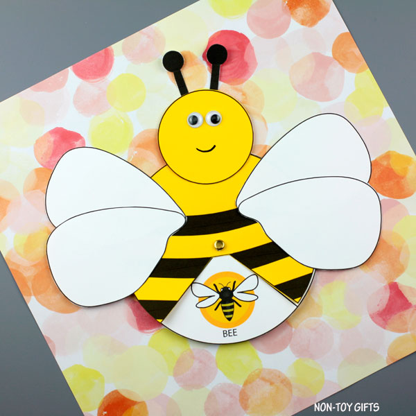 Bee Life Cycle Wheel Spinner Craft And Activity - Honey Bee Life Cycle