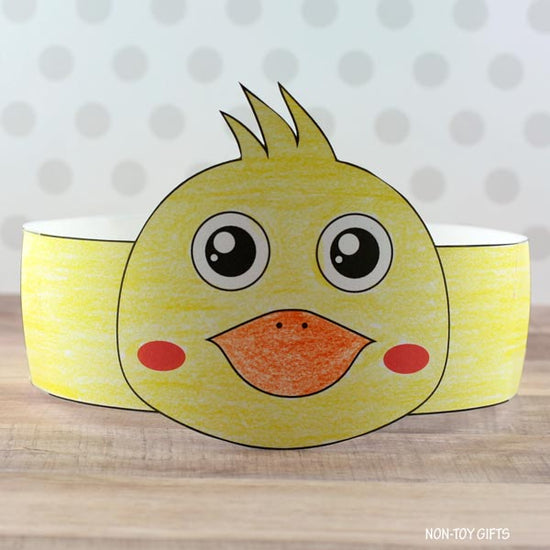 Babyhug Free Size Headbands Chevron & Duck Print Pack of 3- Yellow
