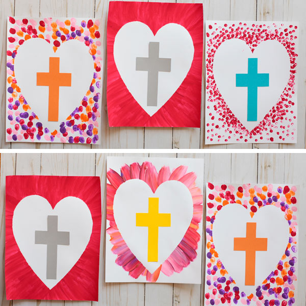 Cross Craft - Easter Religious Art Project - Bible Art Activity