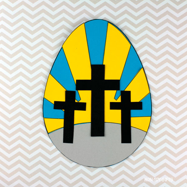 He Is Risen Craft - Easter Religious Craft Activity- Easter Sunday School Lesson