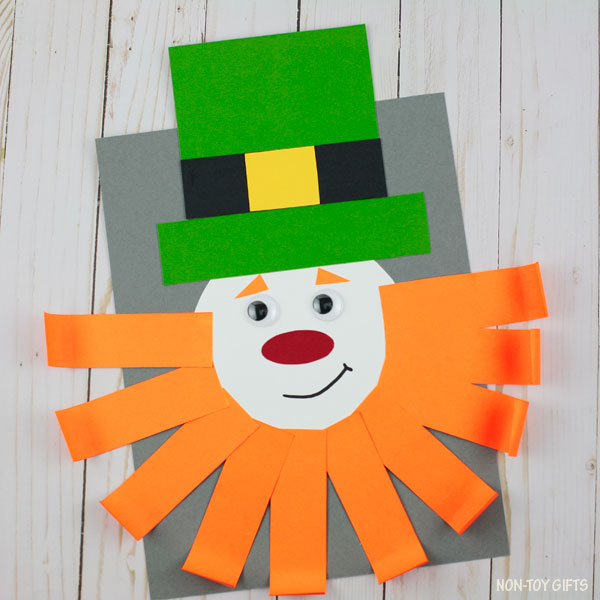 Shape Leprechaun Craft - St. Patrick's Day Craft for Kids