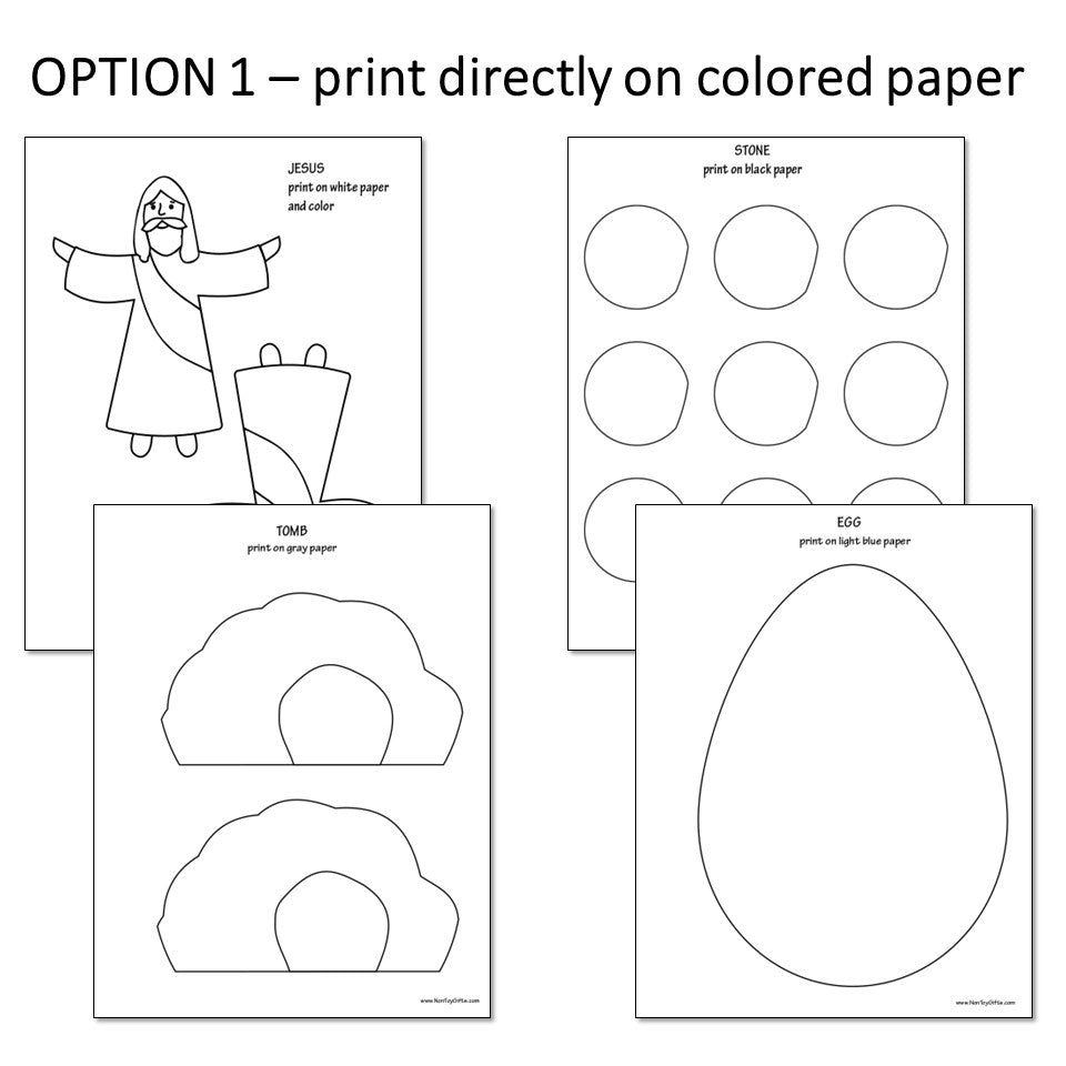 He Is Risen Craft - Easter Sunday School - Easter Religious Craft Acti – Non-Toy Gifts he-is-risen-craft-easter-sunday-school-easter-religious-craft-acti-non-toy-gifts
